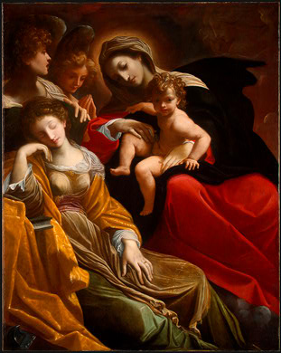 The Dream of Saint Catherine of Alexandria fdg